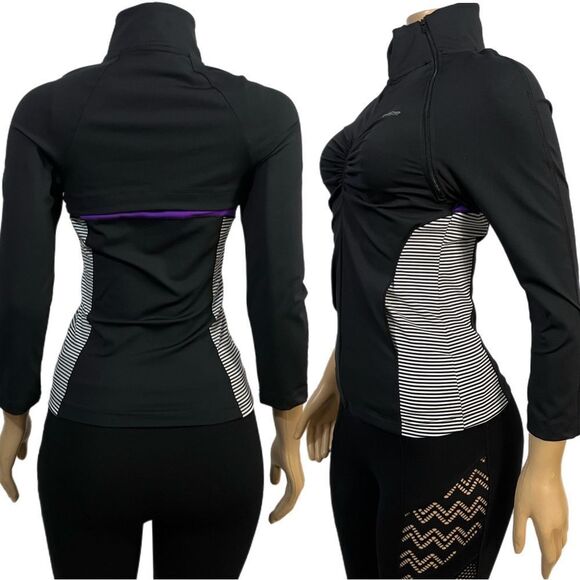 BBSP Bebe Sport 3/4 sleeve Full zip Sports Jacket / Vest detachable Sleeve S - Picture 7 of 12